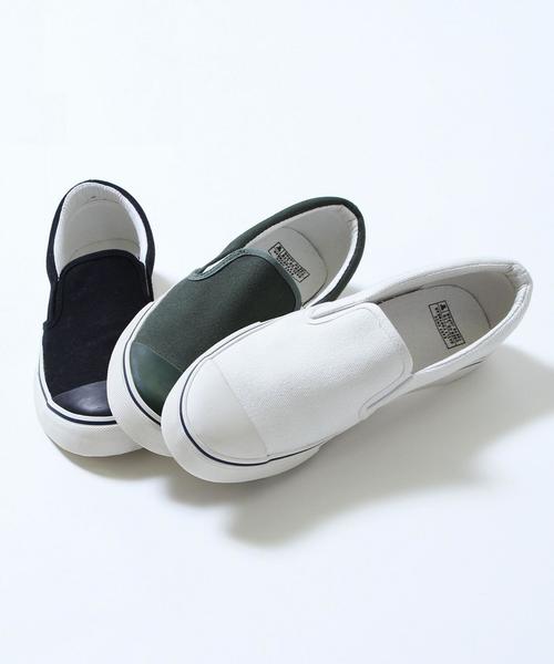 coen（コーエン）の「ラバーキャップスリッポン（スリッポン・メンズ・ホワイト/ブラック/ダークグリーン・MEDIUM/SMALL/LARGE）」の14枚目の写真