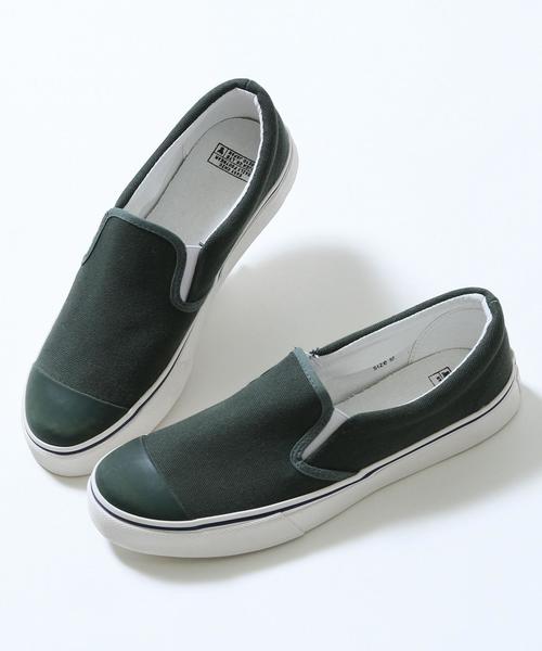 coen（コーエン）の「ラバーキャップスリッポン（スリッポン・メンズ・ホワイト/ブラック/ダークグリーン・MEDIUM/SMALL/LARGE）」の13枚目の写真