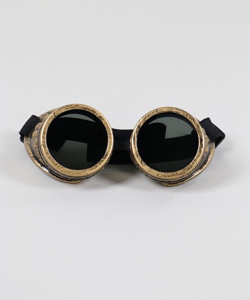 SPINNS(スピンズ)の「アンティーク風 ゴーグル(サングラス・メンズ・シルバー/ゴールド/ブラック・ONESIZE)」の10枚目の写真