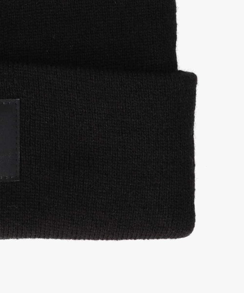 HUF(ハフ)の「HUF ESSENTIALS BOX LOGO BEANIE(ニットキャップ/ビーニー・メンズ・ブラック/グレー・O/S)」の6枚目の写真