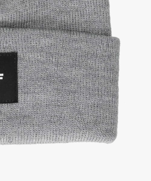 HUF(ハフ)の「HUF ESSENTIALS BOX LOGO BEANIE(ニットキャップ/ビーニー・メンズ・ブラック/グレー・O/S)」の11枚目の写真