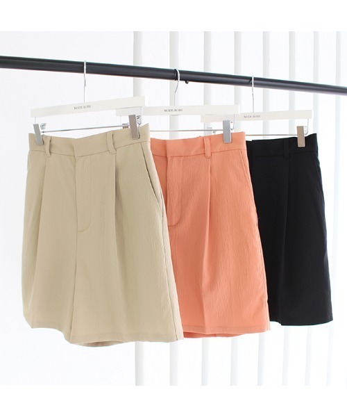 MODE ROBE（モードローブ）の「ハーフパンツ（その他パンツ・レディース・ブラック/ベージュ/オレンジ・FREE）」の21枚目の写真