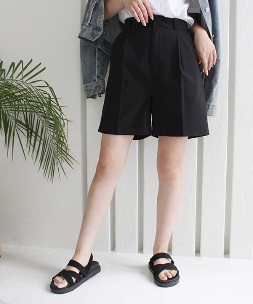 MODE ROBE（モードローブ）の「ハーフパンツ（その他パンツ・レディース・ブラック/ベージュ/オレンジ・FREE）」の22枚目の写真