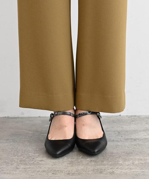 INDIVI(インディヴィ)の「◆【こなれSETUP】ストレッチ ストレートパンツ(その他パンツ・レディース・ブラック/サンドベージュ/グレー系その他6/キャメル・03/05/12/13/15 /17/19/34/36/38/40/42)」の9枚目の写真
