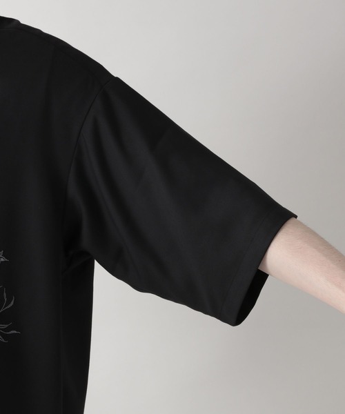 RAGEBLUE(レイジブルー)の「フラワー刺繍シャツ(シャツ/ブラウス・メンズ・ホワイト/ブラック/ブルー・MEDIUM/LARGE)」の8枚目の写真