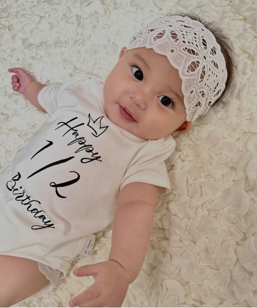 MAKE YOUR DAY（メイクユアデイ）の「ベビーレースヘアバンド（ヘアバンド・キッズ・オフホワイト・FREE）」の8枚目の写真