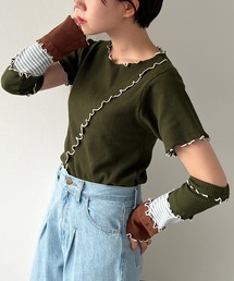 kutir | 【SETUP可】テレコメロートップス(Tシャツ/カットソー)