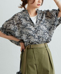 PUAL CE CIN | ラミー大花プリントブラウス(シャツ/ブラウス)