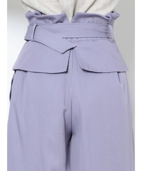 dazzlin（ダズリン）の「ウエストペプラムワイドパンツ（その他パンツ・レディース・ブラウン/ベージュ/パープル・SMALL/MEDIUM）」の20枚目の写真