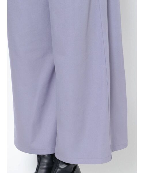 dazzlin（ダズリン）の「ウエストペプラムワイドパンツ（その他パンツ・レディース・ブラウン/ベージュ/パープル・SMALL/MEDIUM）」の22枚目の写真