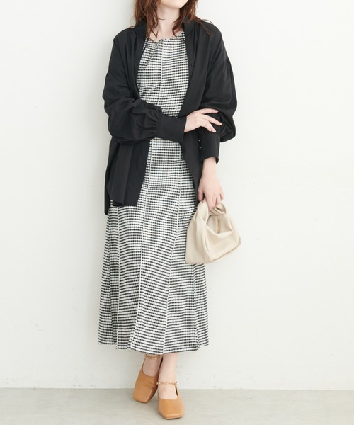 FREE'S MART（フリーズマート）の「◆前後2Wayスタンドネックスキッパーチュニックブラウス（シャツ/ブラウス・レディース・ブラック/ブルー/ホワイト・FREE）」の22枚目の写真