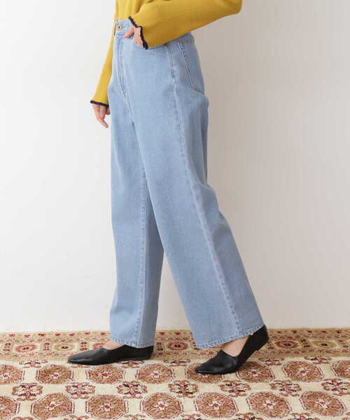 N.（N. Natural Beauty Basic）（エヌエヌナチュラルビューティーベーシック）の「５ポケットルーズワイドデニム（デニムパンツ・レディース・ブルー系その他/ブルー・SMALL/MEDIUM）」の22枚目の写真