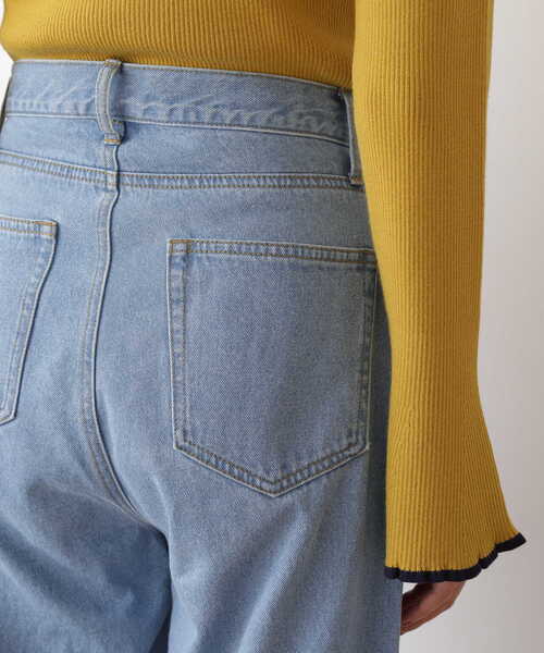 N.（N. Natural Beauty Basic）（エヌエヌナチュラルビューティーベーシック）の「５ポケットルーズワイドデニム（デニムパンツ・レディース・ブルー系その他/ブルー・SMALL/MEDIUM）」の20枚目の写真