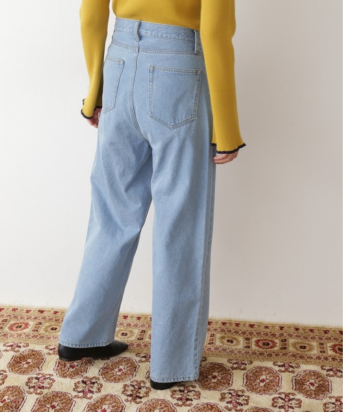N.（N. Natural Beauty Basic）（エヌエヌナチュラルビューティーベーシック）の「５ポケットルーズワイドデニム（デニムパンツ・レディース・ブルー系その他/ブルー・SMALL/MEDIUM）」の13枚目の写真