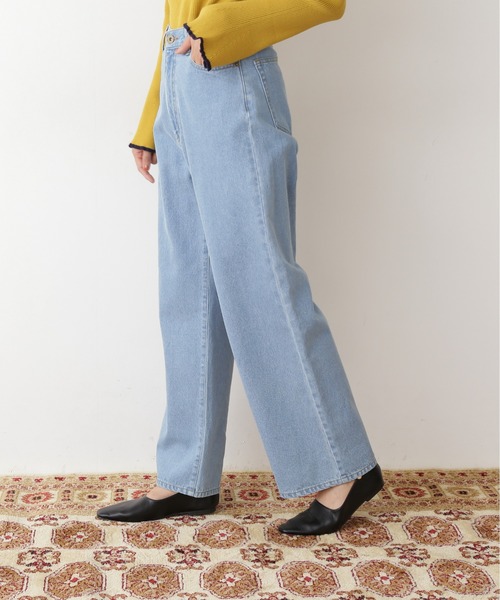 N.（N. Natural Beauty Basic）（エヌエヌナチュラルビューティーベーシック）の「５ポケットルーズワイドデニム（デニムパンツ・レディース・ブルー系その他/ブルー・SMALL/MEDIUM）」の15枚目の写真
