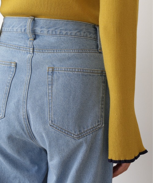 N.（N. Natural Beauty Basic）（エヌエヌナチュラルビューティーベーシック）の「５ポケットルーズワイドデニム（デニムパンツ・レディース・ブルー系その他/ブルー・SMALL/MEDIUM）」の17枚目の写真