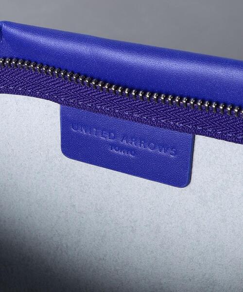 UNITED ARROWS（ユナイテッドアローズ）の「リサイクルレザー クラッチバッグ（クラッチバッグ・メンズ・ブラック/レッド/コバルトブルー・FREE）」の8枚目の写真
