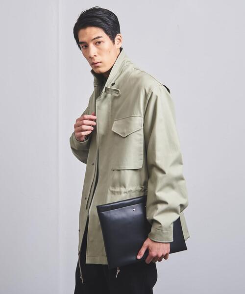 UNITED ARROWS（ユナイテッドアローズ）の「リサイクルレザー クラッチバッグ（クラッチバッグ・メンズ・ブラック/レッド/コバルトブルー・FREE）」の14枚目の写真