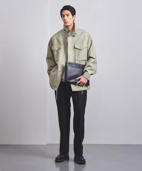 UNITED ARROWS（ユナイテッドアローズ）の「リサイクルレザー クラッチバッグ（クラッチバッグ・メンズ・ブラック/レッド/コバルトブルー・FREE）」の15枚目の写真