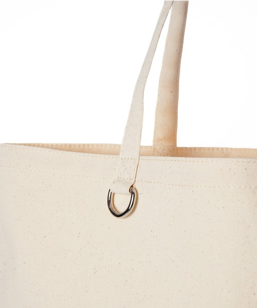MILKFED.(ミルクフェド)の「《MILKFED.定番人気》カラフルな組み合わせがお洒落な大容量トートバッグ。FLAT LIGHTTOTE COOPER OUI LOGO(トートバッグ・レディース・パープル/ピンク/ライトグリーン/ブルー/ホワイト・ONE SIZE)」の11枚目の写真
