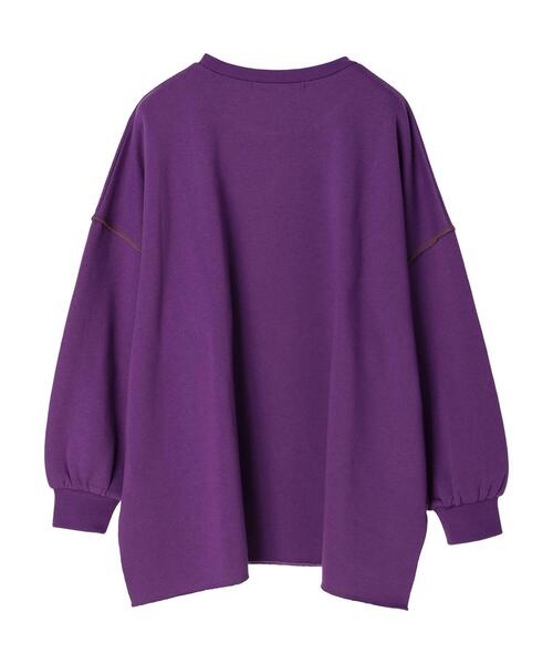 Green Parks(グリーンパークス)の「・novem 9 カレッジロゴptプルオーバー(スウェット・レディース・ネイビー/チャコールグレー/ピンク/パープル/ホワイト系その他・FREE)」の19枚目の写真