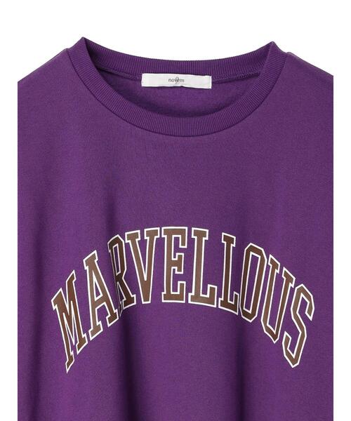 Green Parks(グリーンパークス)の「・novem 9 カレッジロゴptプルオーバー(スウェット・レディース・ネイビー/チャコールグレー/ピンク/パープル/ホワイト系その他・FREE)」の18枚目の写真