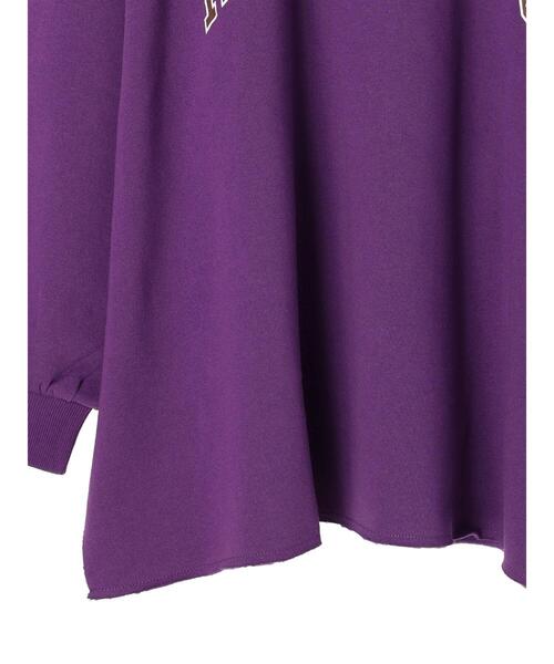 Green Parks(グリーンパークス)の「・novem 9 カレッジロゴptプルオーバー(スウェット・レディース・ネイビー/チャコールグレー/ピンク/パープル/ホワイト系その他・FREE)」の16枚目の写真