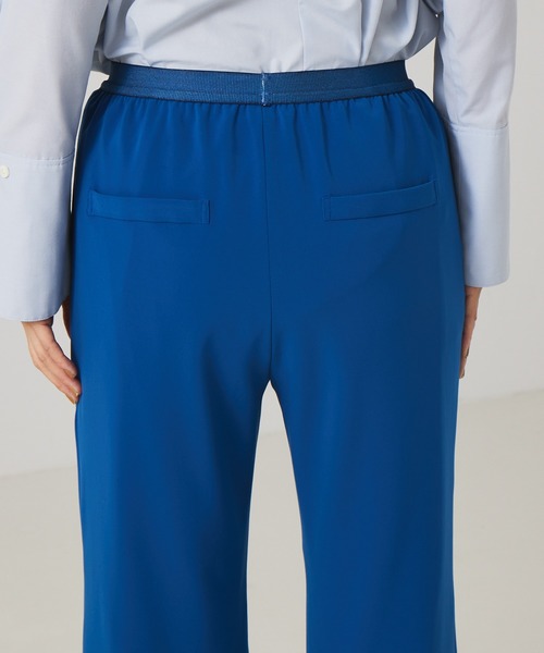 qualite（カリテ）の「サイドスリットイージーパンツ（その他パンツ・レディース・ブルー/ブラウン・38/36）」の13枚目の写真