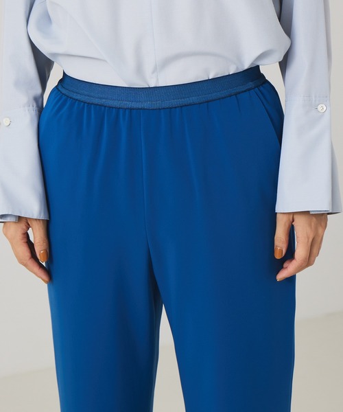 qualite（カリテ）の「サイドスリットイージーパンツ（その他パンツ・レディース・ブルー/ブラウン・38/36）」の12枚目の写真