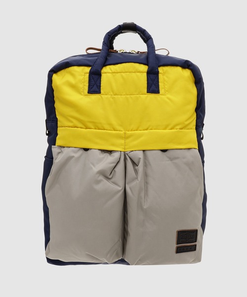 MARNI(マルニ)の「MARNI×PORTER RUCK TOTE /リュックトート(バックパック/リュック・メンズ・イエロー/レッド・ONE SIZE)」の2枚目の写真