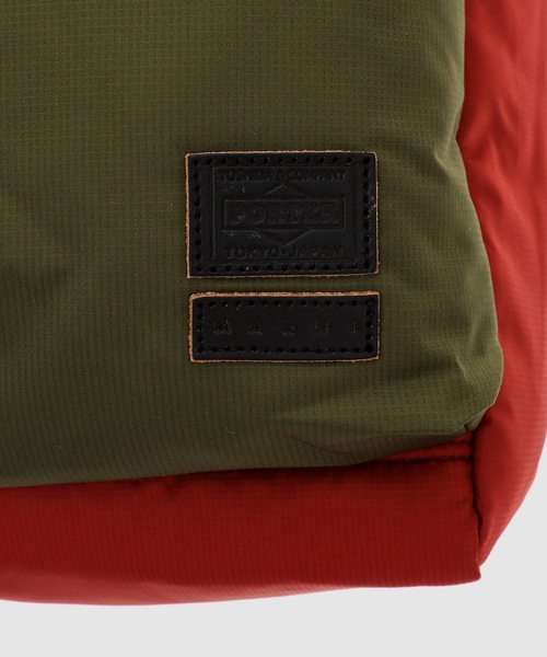 MARNI(マルニ)の「MARNI×PORTER RUCK TOTE /リュックトート(バックパック/リュック・メンズ・イエロー/レッド・ONE SIZE)」の3枚目の写真