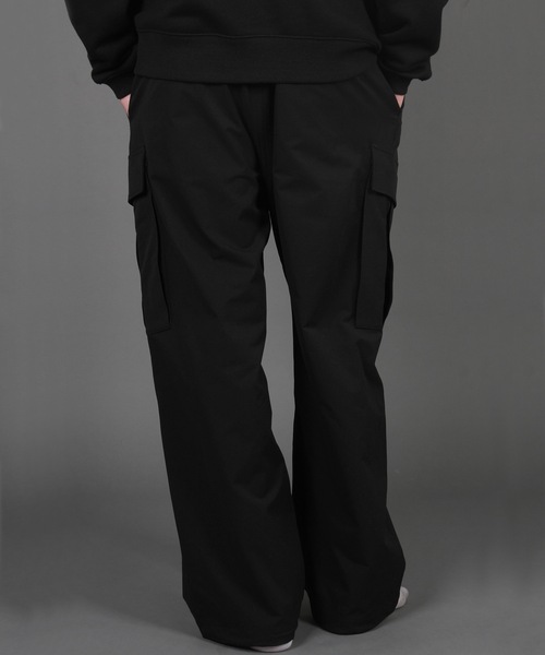 FORTUNA HOMME（フォルトゥナオム）の「FORTUNAHOMME ECOTEC StretchCargo PT（カーゴパンツ・メンズ・ブラック・1/2）」の4枚目の写真