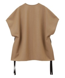 CLANE 2WAY WOOL SIDE RIBBON PONCHO ポンチョ CLANE（クラネ）の