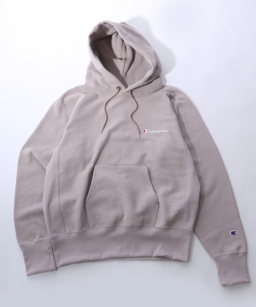 Champion(チャンピオン)の「Champion(チャンピオン)REVERSE WEAVE L.W.D 裏起毛スウェットパーカー/フーディー メンズ レディース ユニセックス(パーカー・メンズ・サンドベージュ/グレイッシュベージュ/ブラック/グレー・M/L/XL)」の4枚目の写真