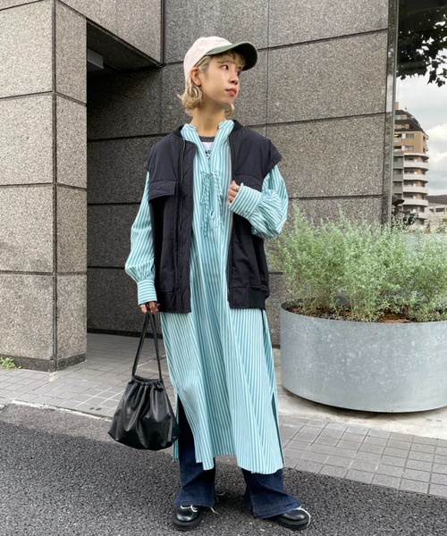 CIAOPANIC(チャオパニック)の「2WAY巾着ミニバッグ(ショルダーバッグ・レディース・ブラック/ピンク/グリーン・FREE)」の6枚目の写真
