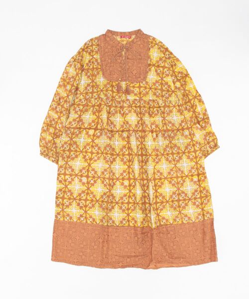 チャイハネ(チャイハネ)の「【チャイハネ】ティブロワンピース(ワンピース・レディース・ブルー/ブラウン/ピンク・FREE)」の4枚目の写真