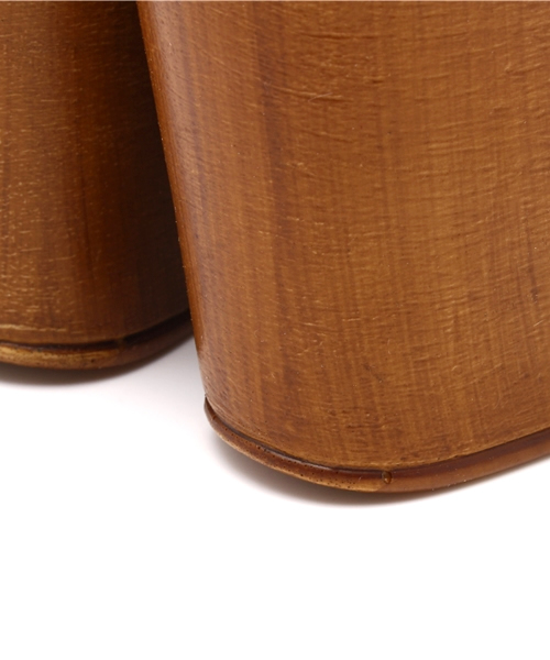 ROSE BUD（ローズバッド）の「13-52 47M OPEN TOE WEDGE SANDAL（サンダル・レディース・タン/ブラック・38/35/36/37/39）」の8枚目の写真