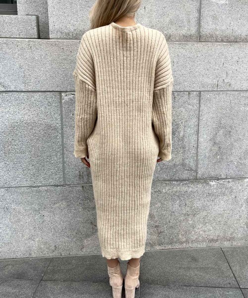 リブルースニットワンピース（ワンピース）｜esutoreja（エストレジャ）