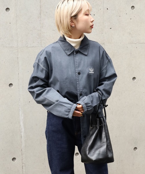 adidas（アディダス）の「adidas/アディダス ESS+ DYE COACH コーチジャケット（ブルゾン・メンズ・ブラック・L/XL/2XL/M）」の16枚目の写真