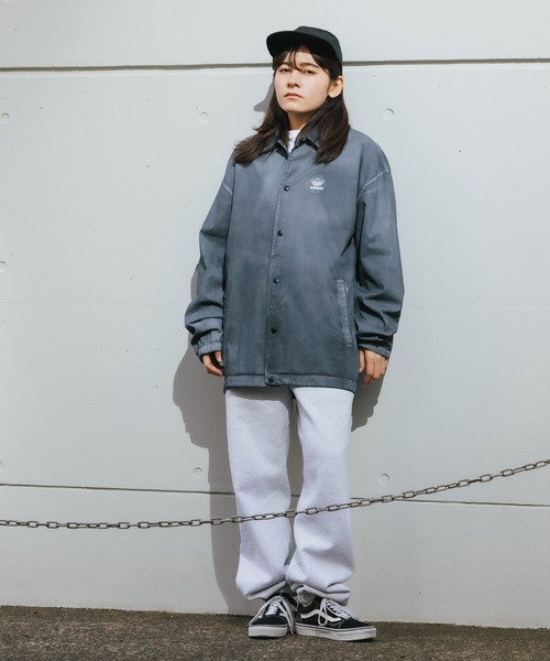 adidas（アディダス）の「adidas/アディダス ESS+ DYE COACH コーチジャケット（ブルゾン・メンズ・ブラック・L/XL/2XL/M）」の19枚目の写真