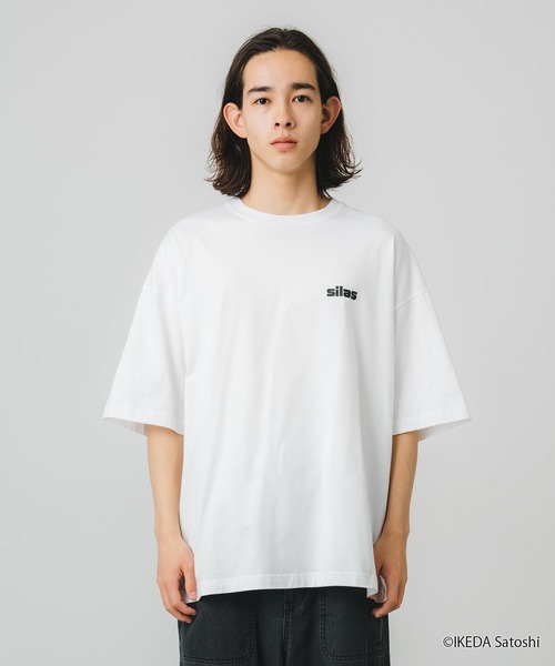 SILAS（サイラス）の「IKEDA SATOSHIxSILAS WIDE PRINTED TEE C