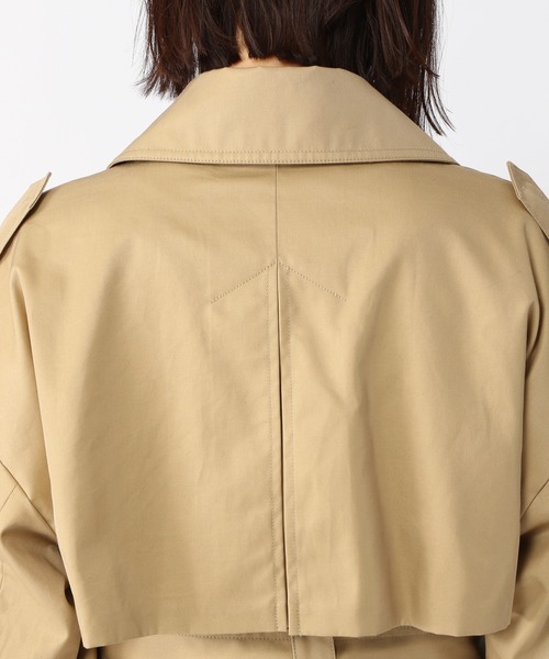 BARNYARDSTORM(バンヤードストーム)の「BARNYARDSTORM / オーバーサイズトレンチ(トレンチコート・レディース・ベージュ・0/1/00)」の10枚目の写真