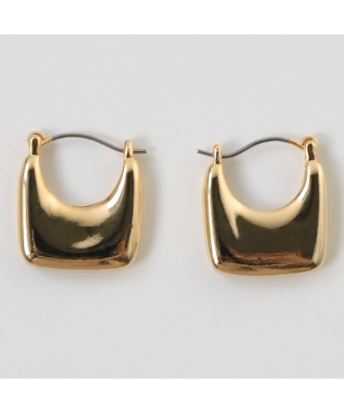 select MOCA（セレクトモカ）の「ラウンドスクエアピアス（ピアス（両耳用）・レディース・ゴールド/シルバー・FREE）」の12枚目の写真