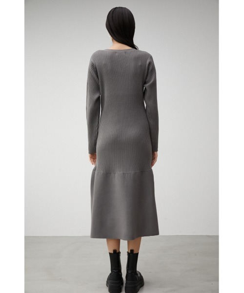 MERMAID V/N KNIT ONEPIECE/マーメイドVネックニットワンピース