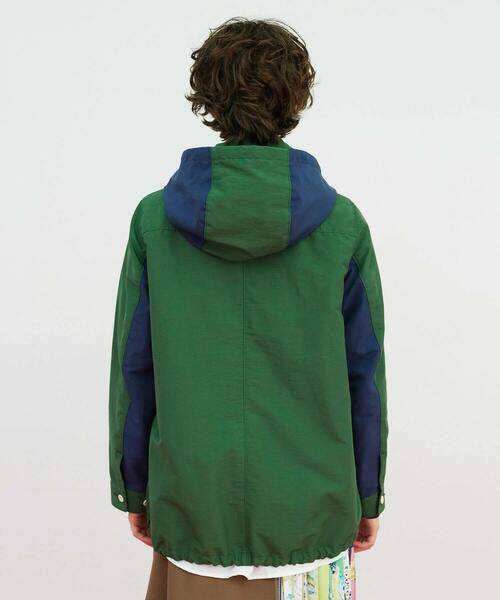 FRAPBOIS（フラボア）の「C/Nグログラン コート（その他アウター・レディース・ベージュ/グリーン・2/1）」の4枚目の写真