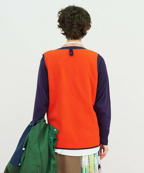 FRAPBOIS（フラボア）の「C/Nグログラン コート（その他アウター・レディース・ベージュ/グリーン・2/1）」の13枚目の写真