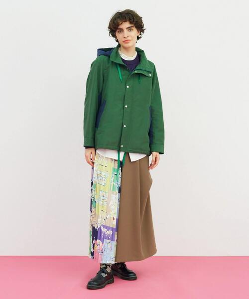 FRAPBOIS（フラボア）の「C/Nグログラン コート（その他アウター・レディース・ベージュ/グリーン・2/1）」の15枚目の写真