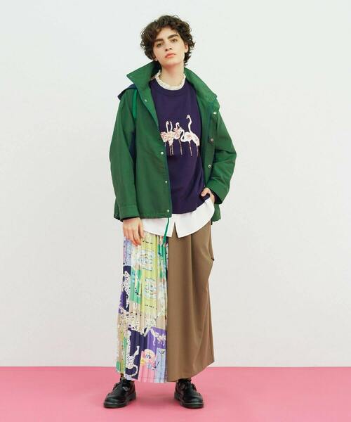 FRAPBOIS（フラボア）の「C/Nグログラン コート（その他アウター・レディース・ベージュ/グリーン・2/1）」の20枚目の写真