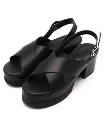 MOUSSY | FLAT CROSS SANDAL(サンダル)