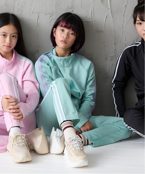 repipi armario（レピピ アルマリオ）の「【repipi armario / レピピアルマリオ】ガールズセンタープリーツジャージパンツ（その他パンツ・キッズ・ホワイト/ブラック/パープル/サックスブルー/ピンク/ミント・140/150/160/170）」の9枚目の写真